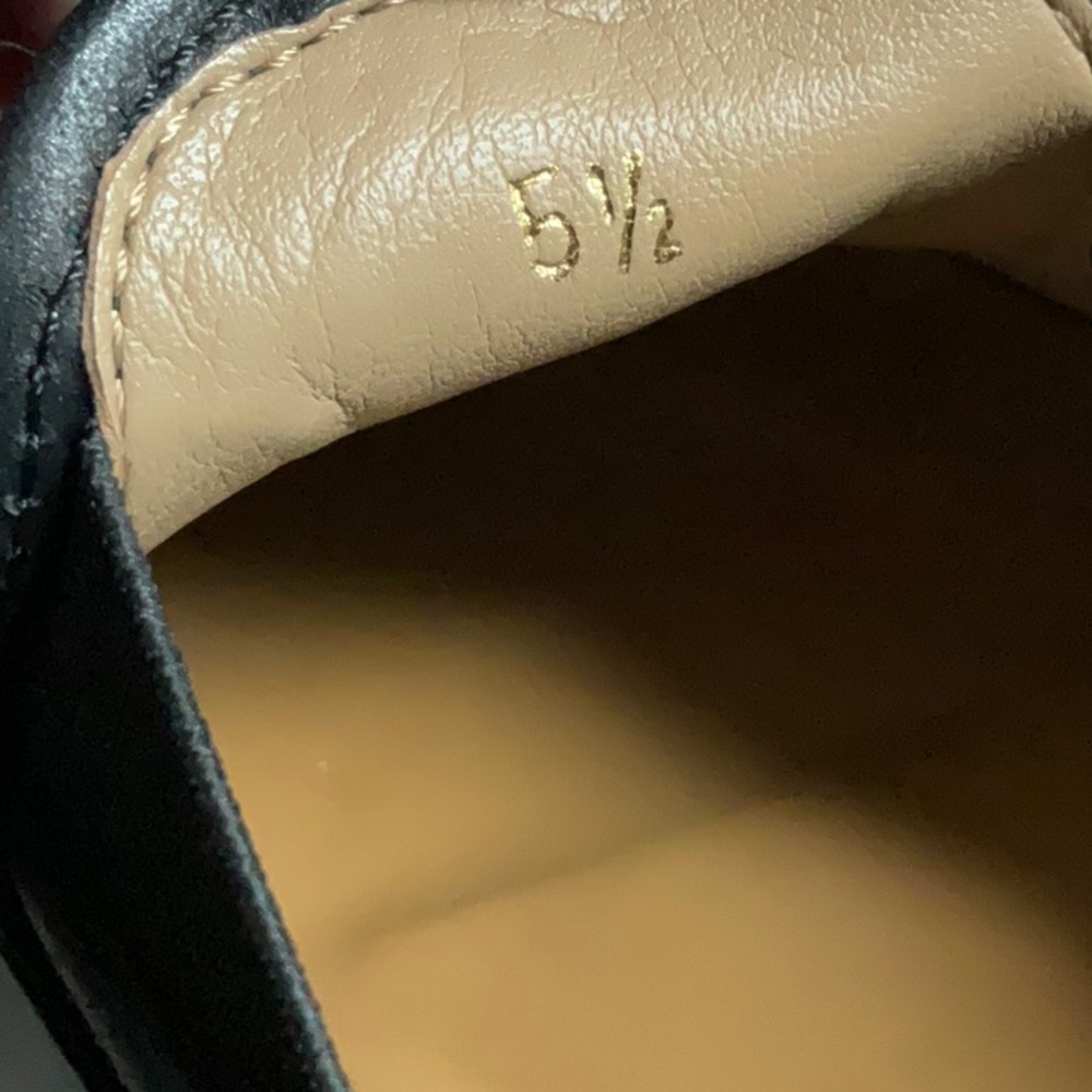 Everlane The Leather Street black platform pointed slip on shoe loafer - Picture 5 of 7